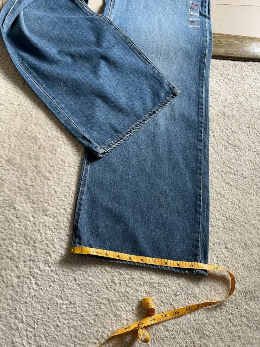 NWT Levi's Cinch Baggy High Rise Women's Jeans Size 28/31 - Picture 10 of 12